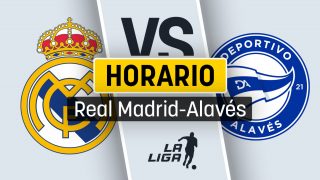 Cuándo es el Real Madrid – Alavés: a qué hora empieza el partido de la Liga y canal de TV para ver en directo y en vivo online gratis.