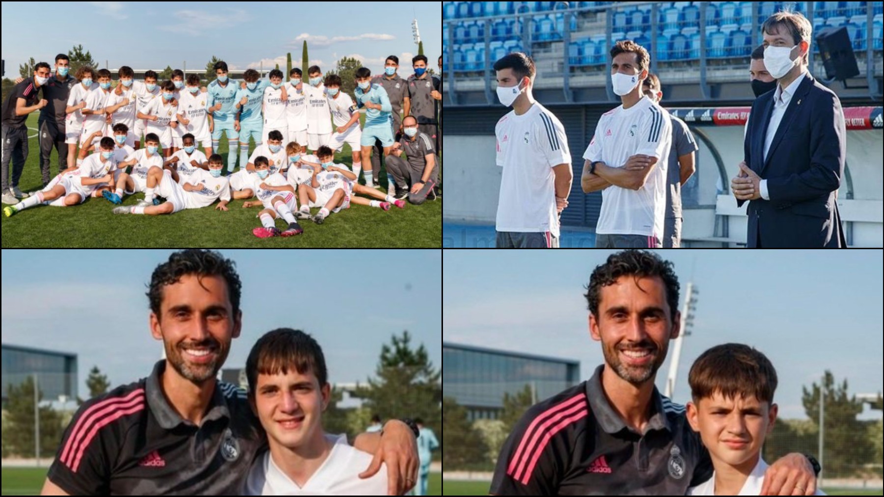 Arbeloa, maestro de campeones: 10 de los ganadores de la Youth League brotaron a sus órdenes en el Infantil A