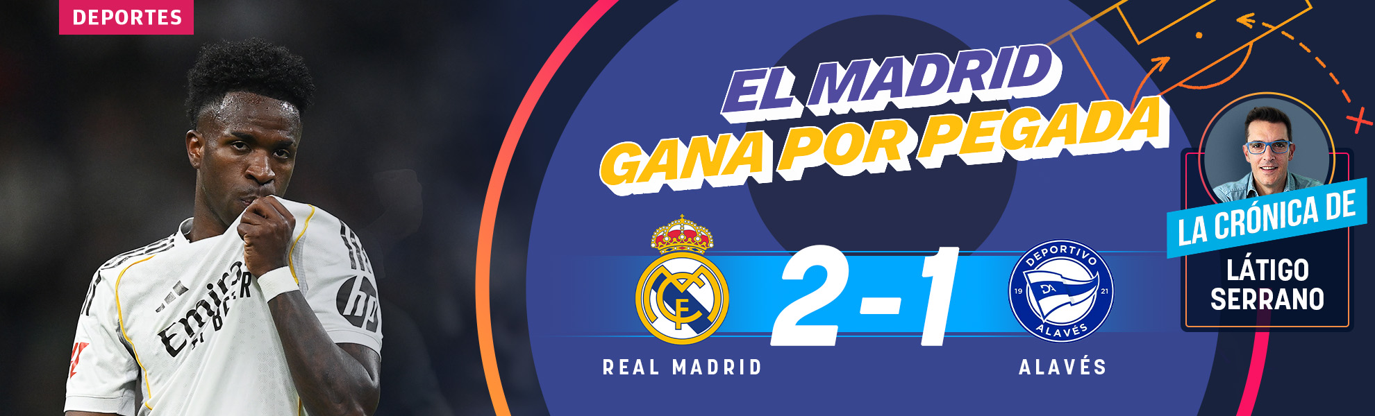 El Madrid gana por pegada