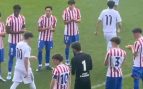 Atlético pasillo Madrid