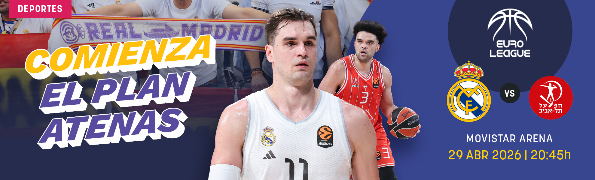 Real Madrid-Hapoel: comienza el plan Atenas