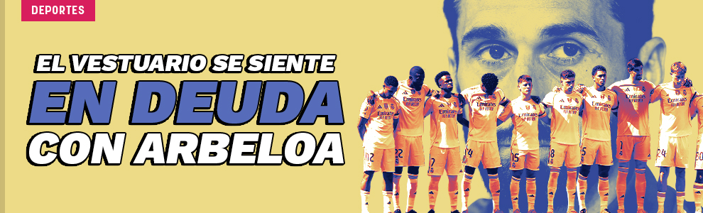 El vestuario del Real Madrid se siente en deuda con Arbeloa