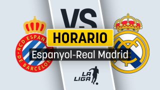 Cuándo es el Espanyol – Real Madrid: a qué hora empieza y por qué canal de televisión ver en directo gratis y en vivo online el partido de Liga.