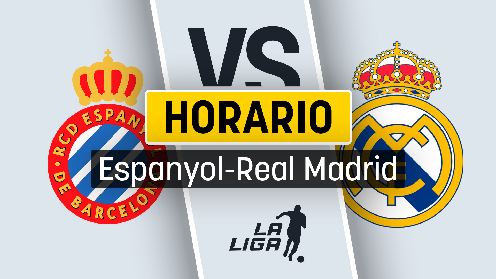 Cuándo es el Espanyol - Real Madrid: a qué hora empieza y por qué canal de televisión ver en directo gratis y en vivo online el partido de Liga