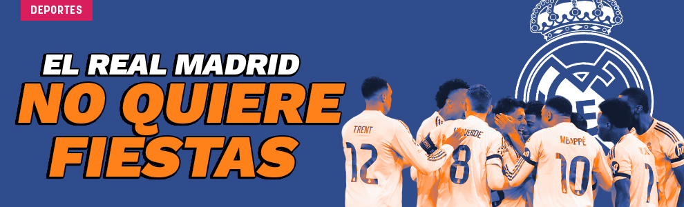 El Real Madrid no quiere fiestas