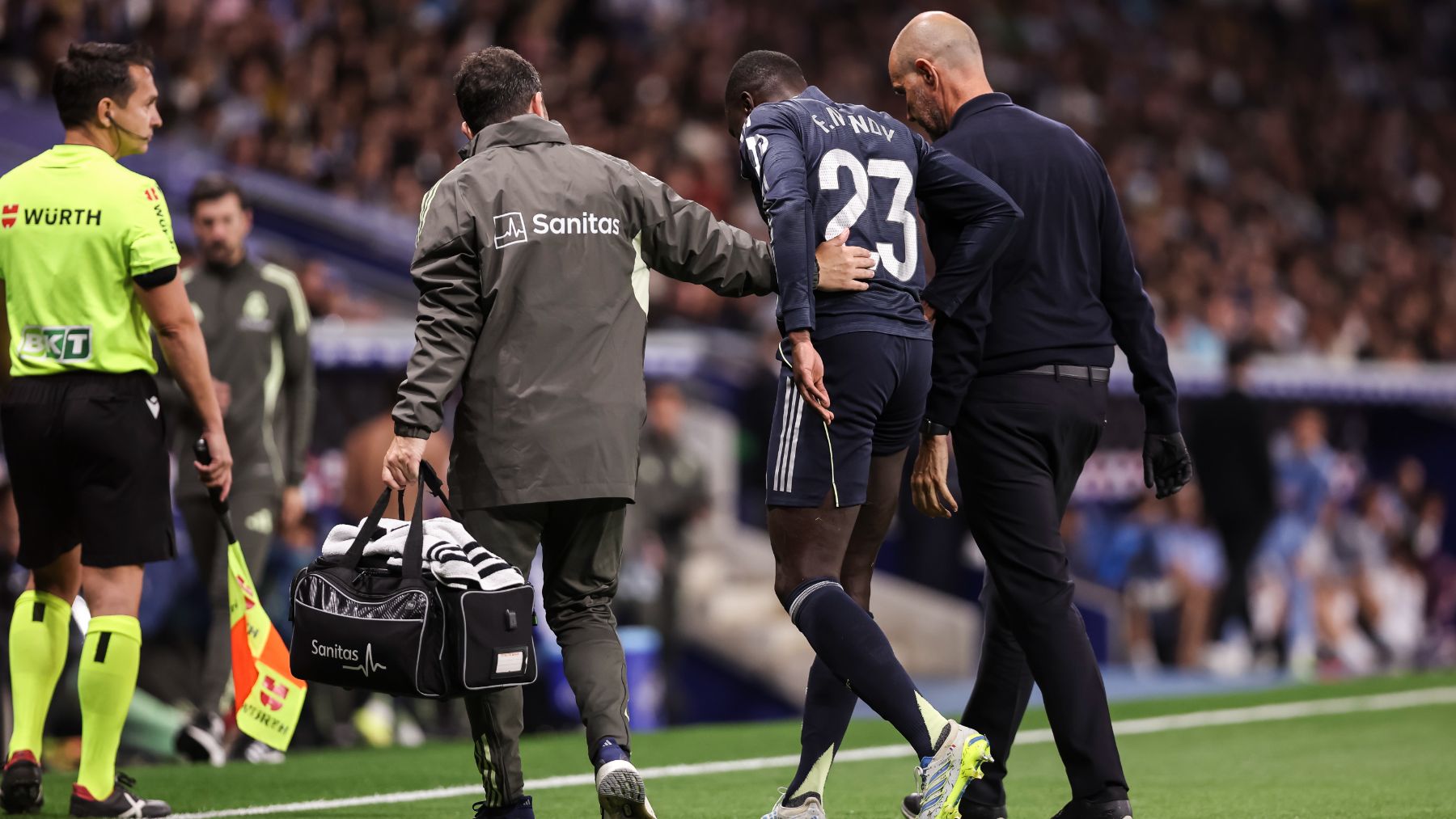 Mendy se rompe y apunta al quirófano