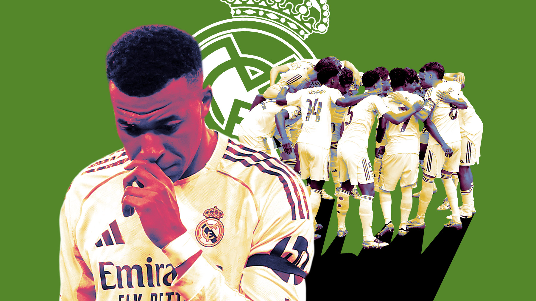 El vestuario del Real Madrid da la espalda a Mbappé