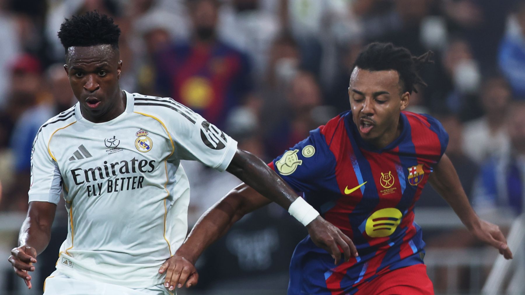 Koundé confiesa antes del Clásico que el jugador que más le ha hecho sufrir ha sido Vinicius