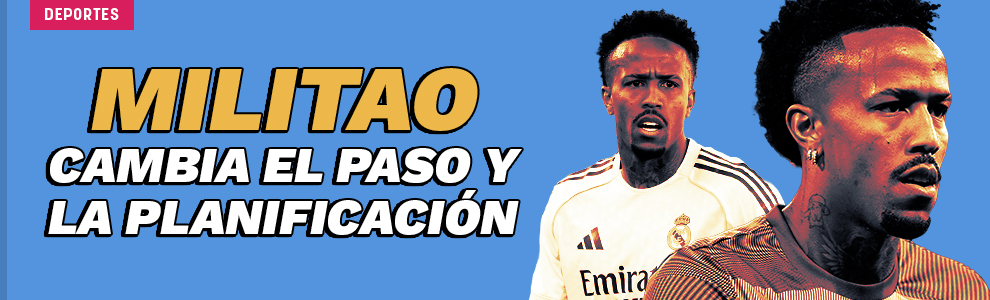 Militao cambia el paso y la planificación