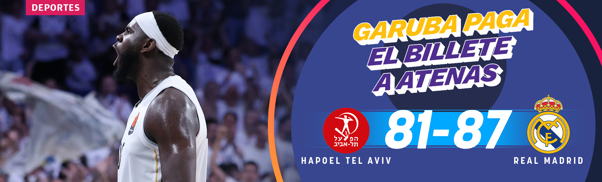 Garuba paga el billete a Atenas: el Real Madrid ya está en la Final Four de la Euroliga
