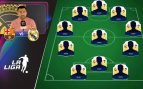 Alineación, Real Madrid, Barcelona, Clásico