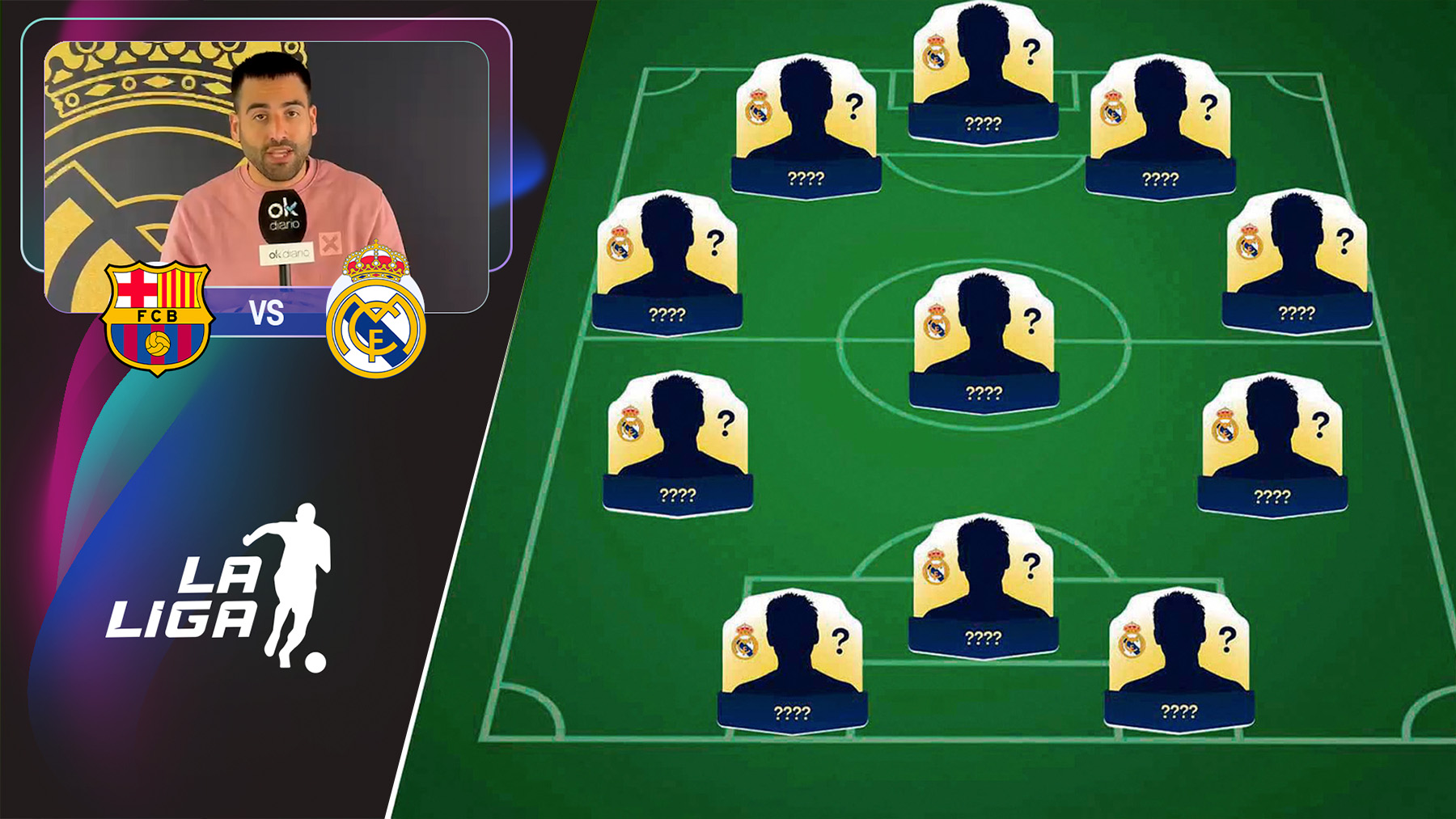 Alineación del Real Madrid contra el Barcelona: Tchouaméni y 10 más