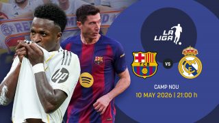 Vinicius y Lewandowski.