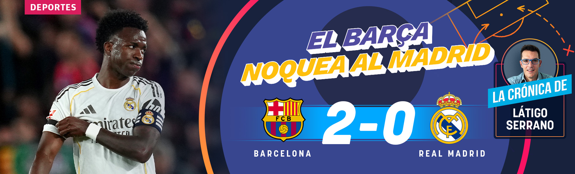 El Barça noquea al Madrid