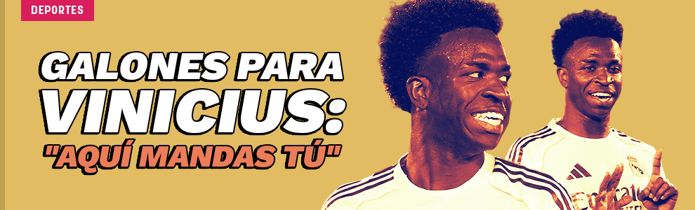 Galones para Vinicius: Aquí mandas tú