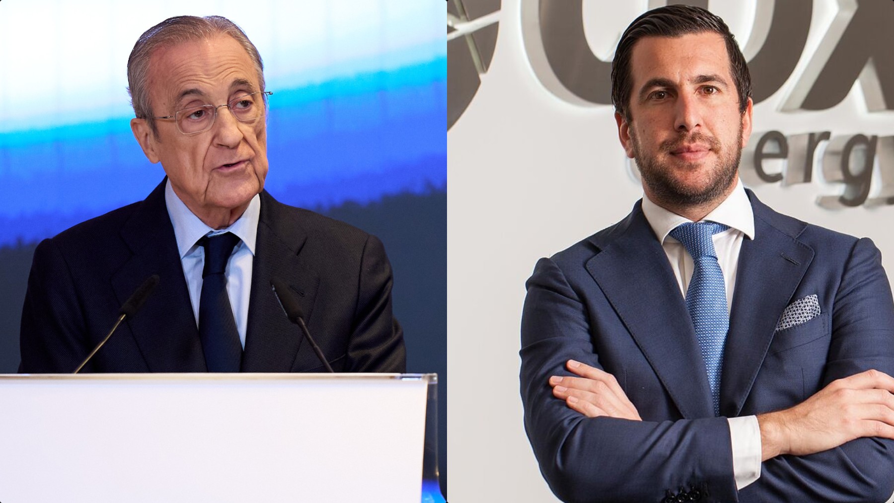 El empresario de sólo 37 años y acento sudamericano al que retó Florentino Pérez en su rueda de prensa