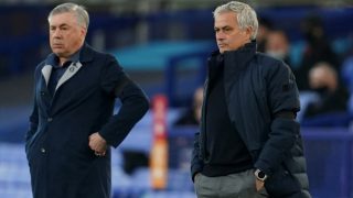 Carlo Ancelotti y José Mourinho. (EP)
