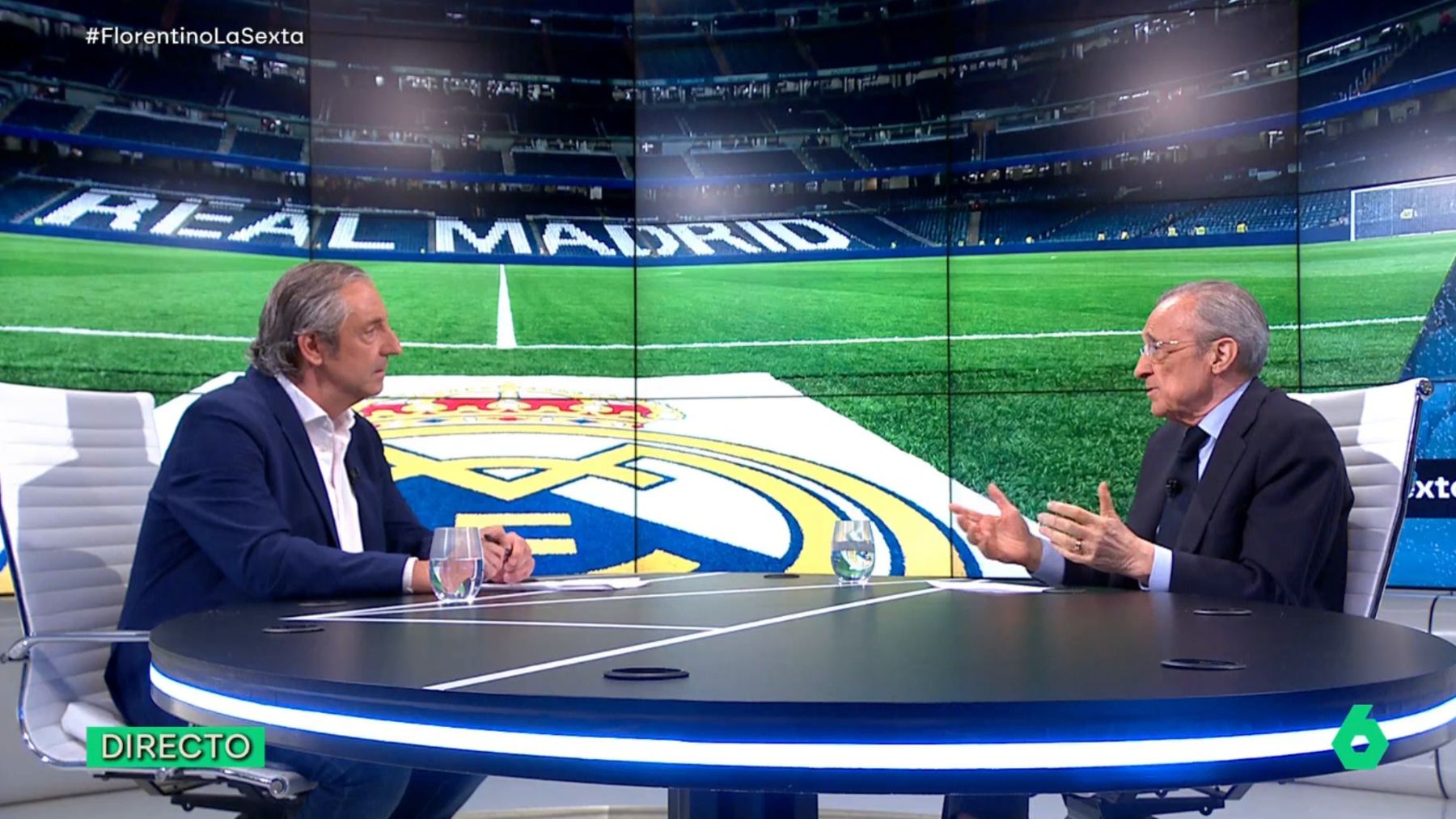 La respuesta de Florentino Pérez a la pregunta de Pedrerol sobre Mourinho: Nos elevó en competitividad