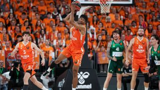 Imagen del Valencia Basket-Panathinaikos. (EP)