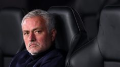 José Mourinho, durante un encuentro de la presente edición de la Champions League. (Getty)