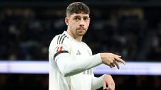 Valverde en un partido del Real Madrid. (Foto: Getty)