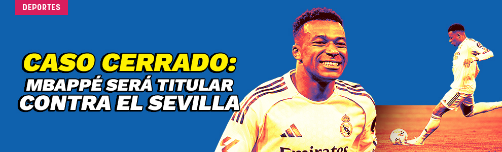 Caso cerrado: Mbappé será titular contra el Sevilla
