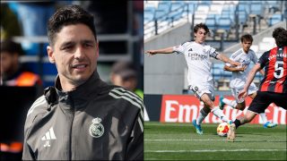 Julián López a la izquierda y Manuel Ángel a la derecha. (Realmadrid.com)
