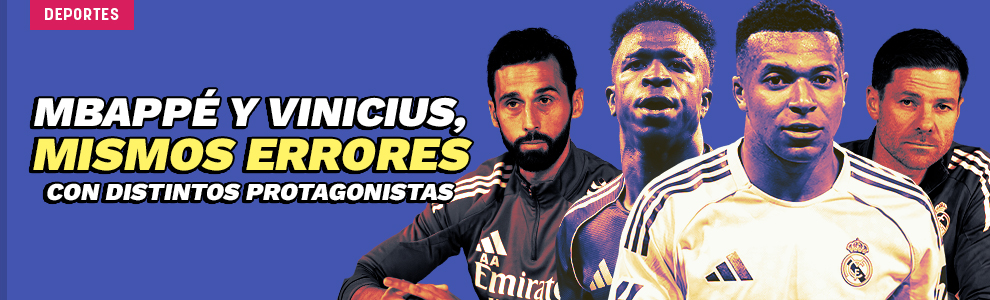 Mbappé y Vinicius, mismos errores con distintos protagonistas