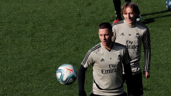Hazard Modric Madrid