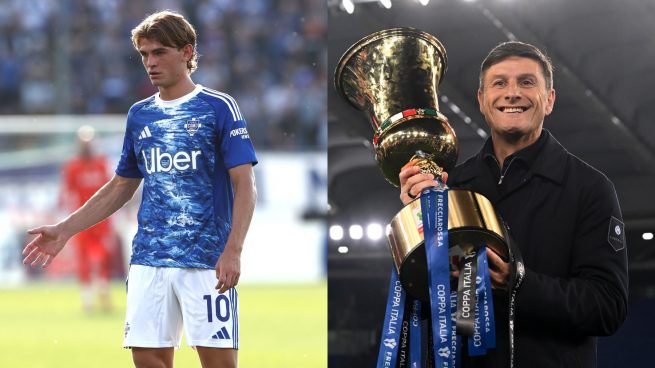 Nico Paz, Inter, Zanetti