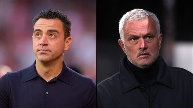 xavi, mourinho