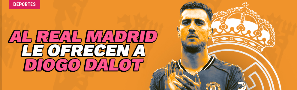 Al Real Madrid le ofrecen a Diogo Dalot