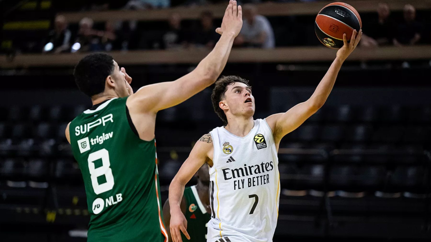 El Real Madrid arrolla al Cedevita con una paliza de ¡51 puntos! en su debut en la Euroliga Júnior