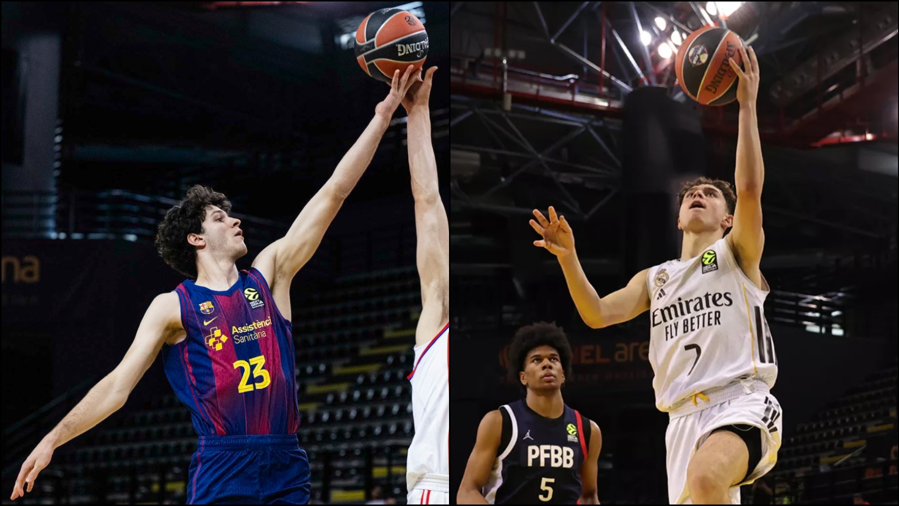 La cantera española arrasa: habrá Clásico Júnior en la final antes del Olympiacos-Real Madrid en el OAKA