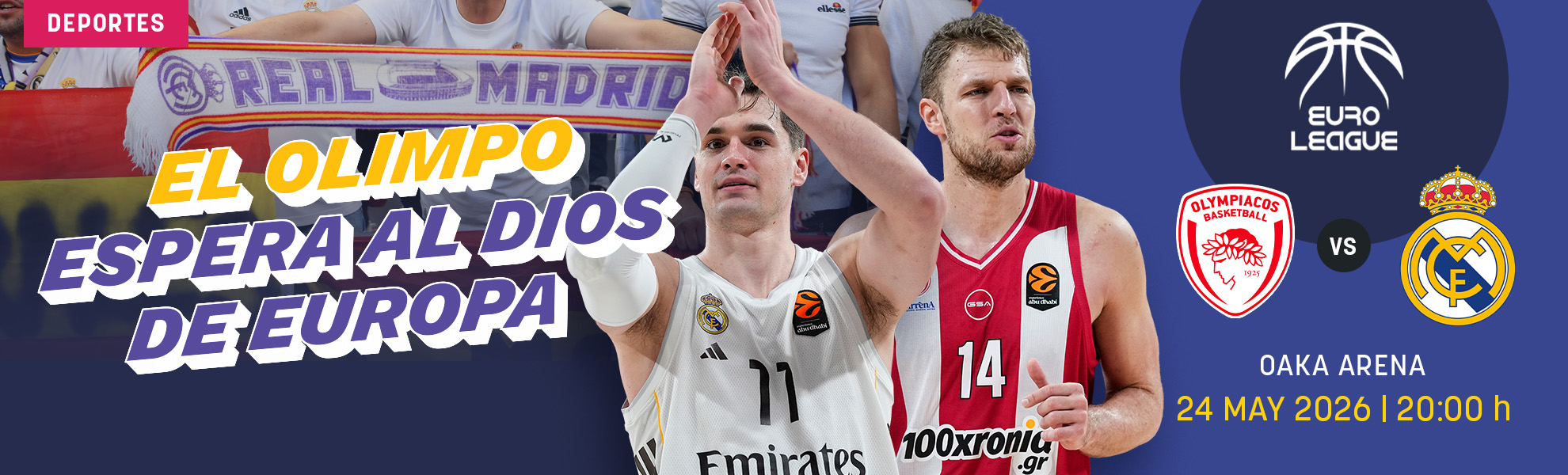 El Olimpo espera al Dios de Europa
