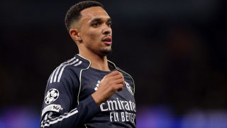 Trent en un partido con el Real Madrid. (Getty)