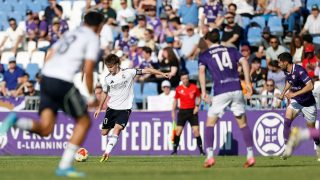 Palacios con el Castilla. (Realmadrid.com)