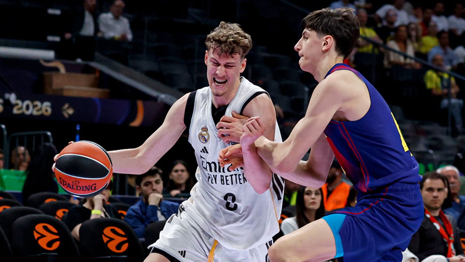 El Barcelona deja al Real Madrid sin su sexta Euroliga Júnior en un último cuarto para olvidar