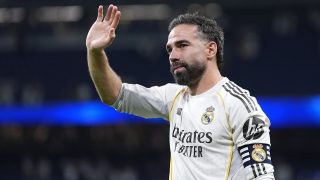 Dani Carvajal en su último partido con el Real Madrid. (EP)