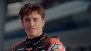 Marc Márquez colabora con la NFL para promocionar el partido del Bernabéu.