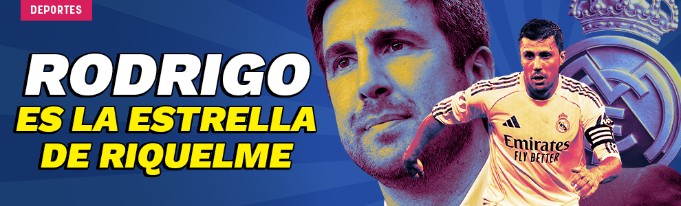 Rodrigo es la estrella de Riquelme