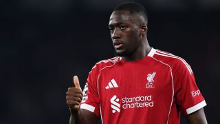 Konaté, durante un partido del Liverpool. (Foto: Getty)
