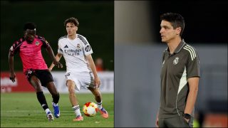 Julián López a la derecha y Thiago Pitarch a la izquierda. (Realmadrid.com)