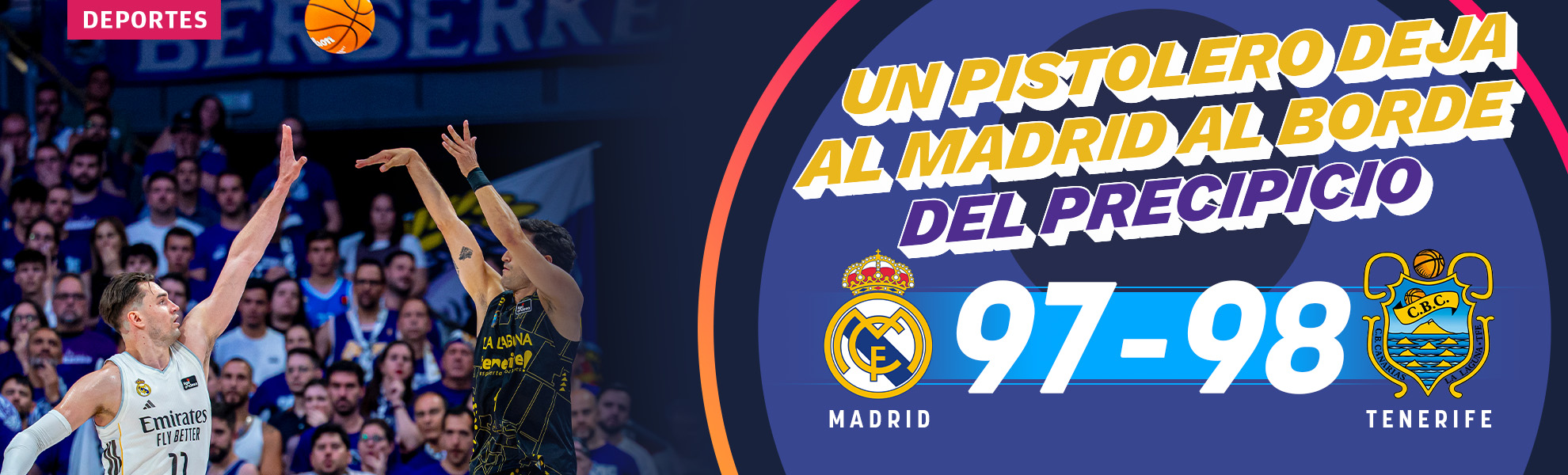 El pistolero Jaime Fernández deja al Real Madrid al borde del abismo