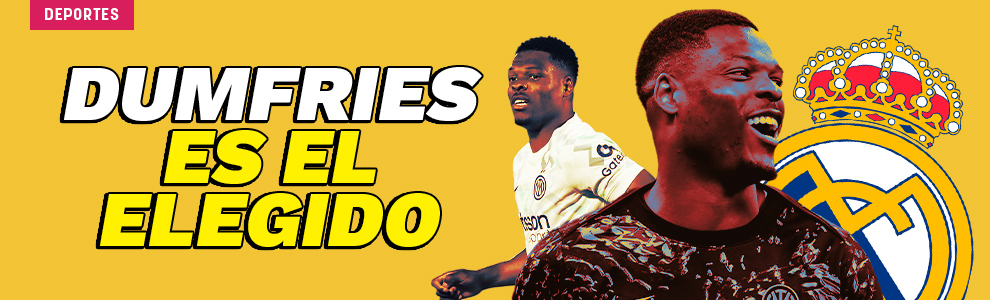 Dumfries es el elegido para el lateral derecho del Real Madrid