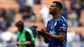 Dumfries durante un partido del Inter. (Foto: Getty)