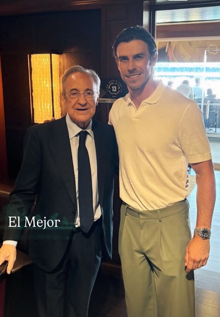 Florentino también ‘ficha’ a Bale: «El mejor»
