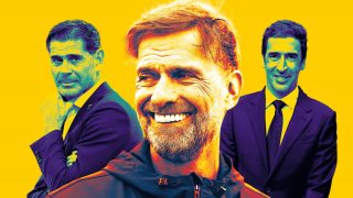 Hierro, Klopp y Raúl.
