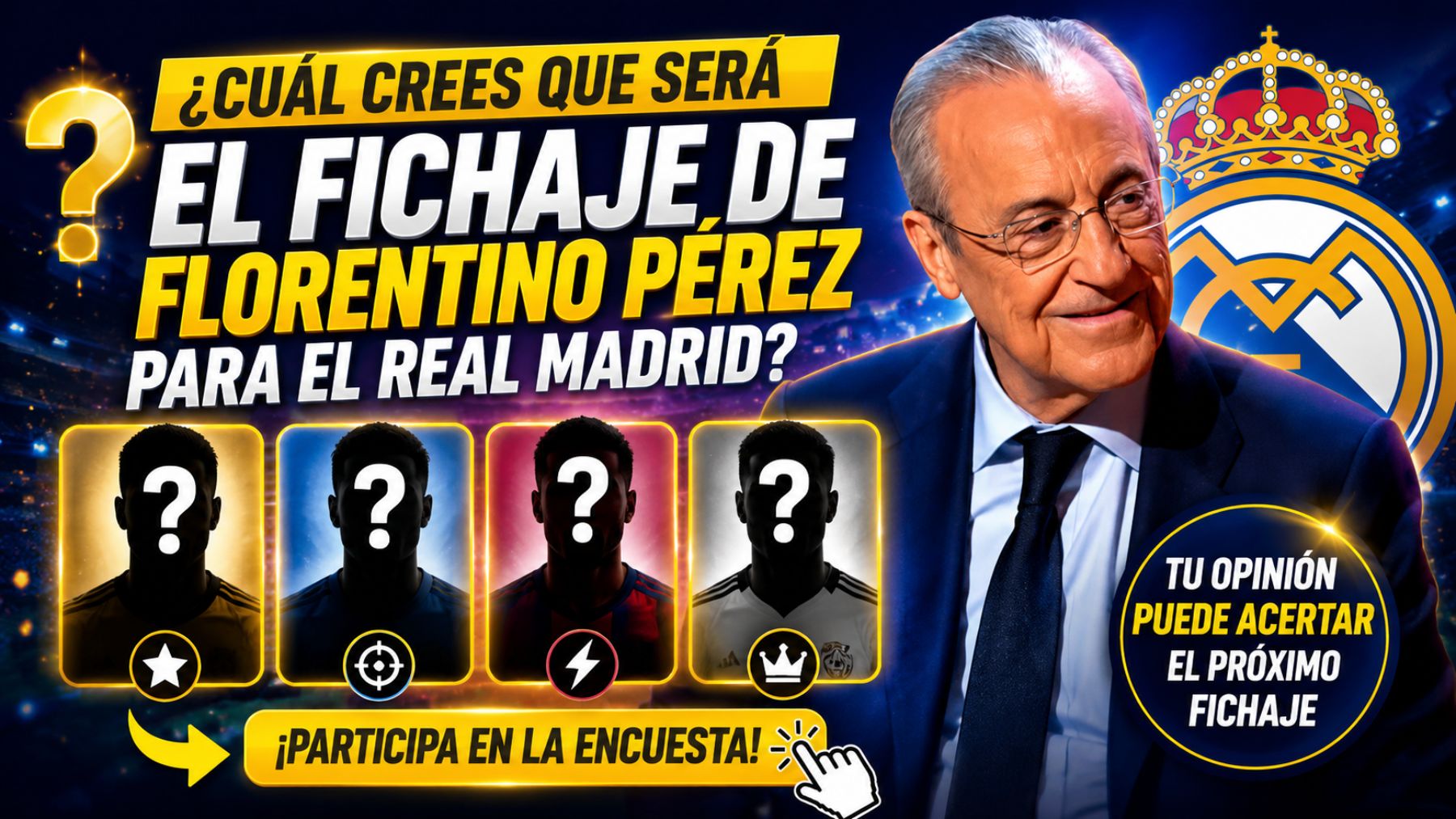 ¿Cuál será el fichaje de Florentino? Todas las pistas que dio a Iker Jiménez