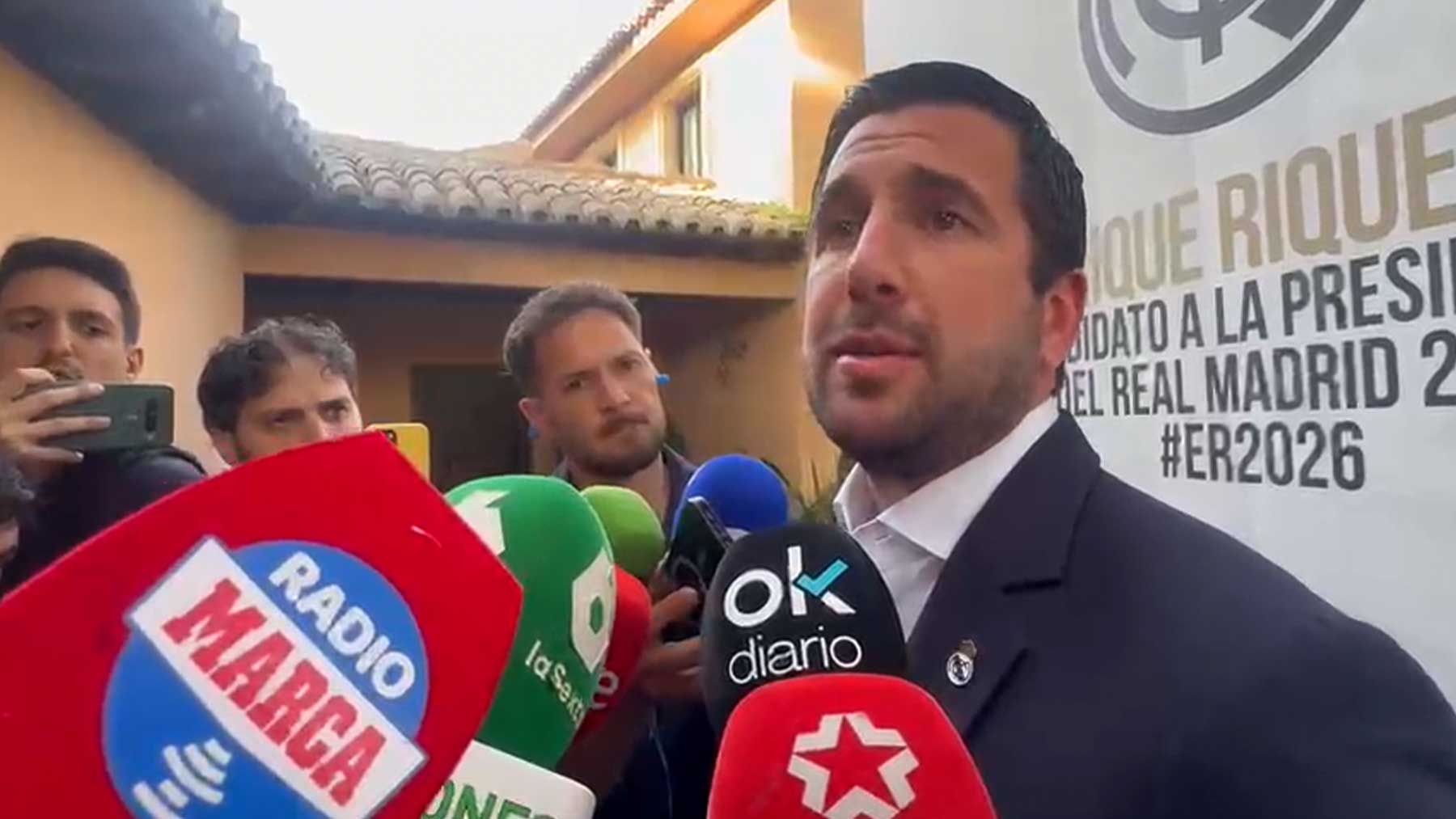 Riquelme, Real Madrid, entrenador